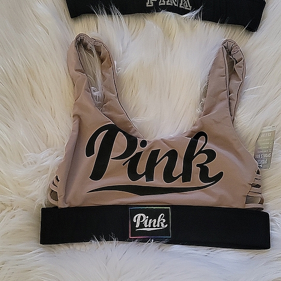 2 PINK/VS sports bras NWT & NWOT - Picture 2 of 8